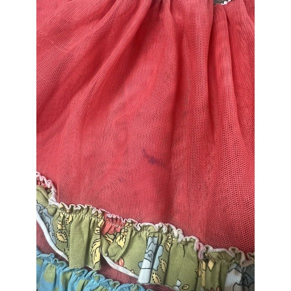 Matilda Jane Twirling Tulle Skirt Girls Secret Fields Tiered Ruffles Size 8 - Picture 4 of 9